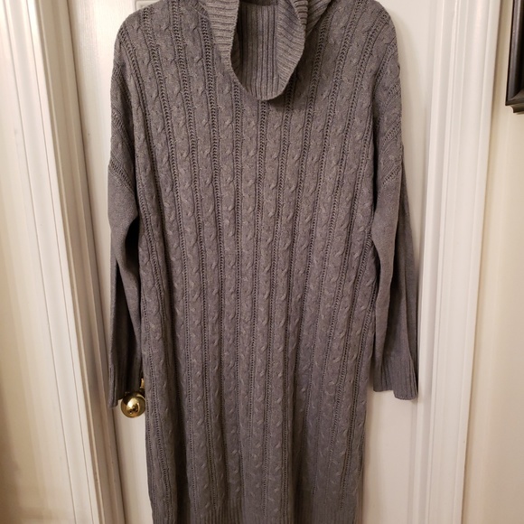 Cable Knit Sweater Dress - Picture 3 of 5